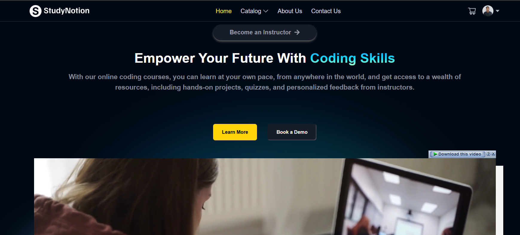 StudyNotion - CMS platform